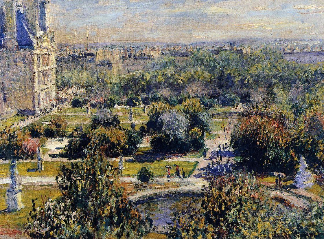 Las Tullerías Claude Monet Pintura al óleo